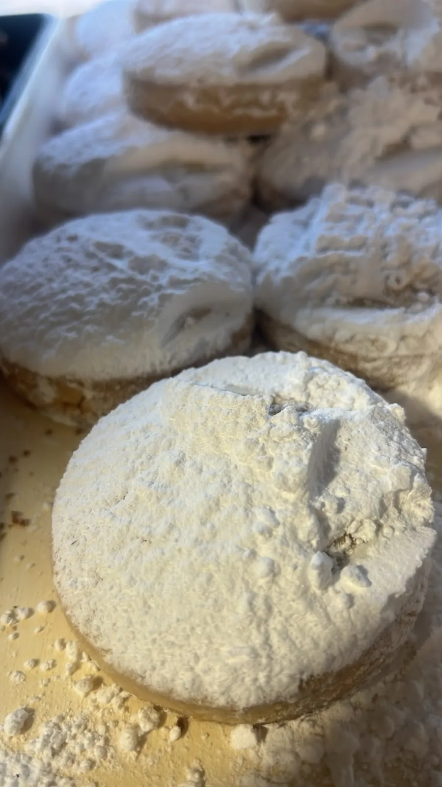 Polvorón Blanco